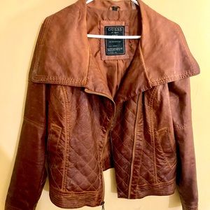 Guess faux leather jacket